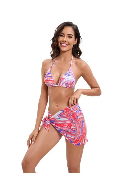 YASERS Women's 3-Piece Bikini Set
