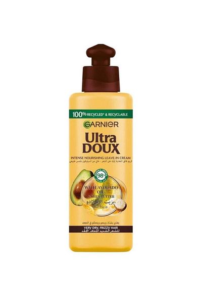 Garnier Ultra Doux Hair Cream with Avocado and Shea Butter for Very Dry and Curly Hair from 200ml