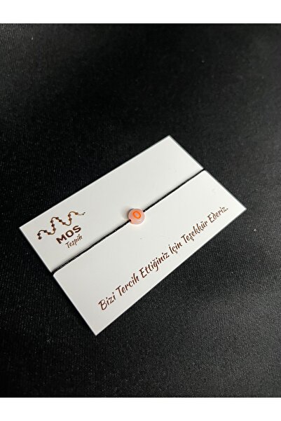Mos Tespih Letter O Adjustable Drawstring Luck Bracelet