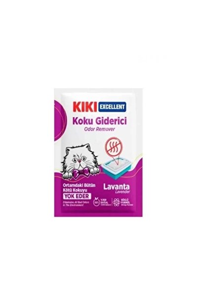 Genel Markalar Kiki Excellent Lavanta Kokulu Kedi Kumu Koku Giderici 25 Gr