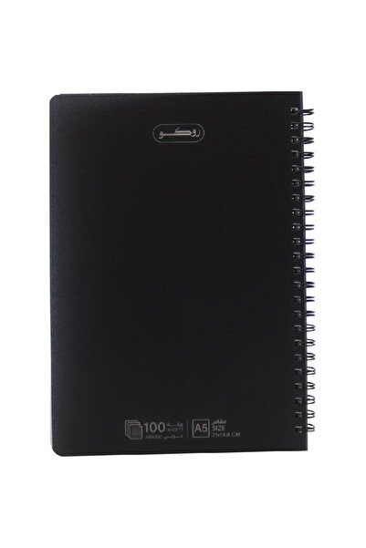 Roco دفتر ملاحظات، A5، 100 ورقة، مسطر مفرد (عربي)، ألوان متنوعة