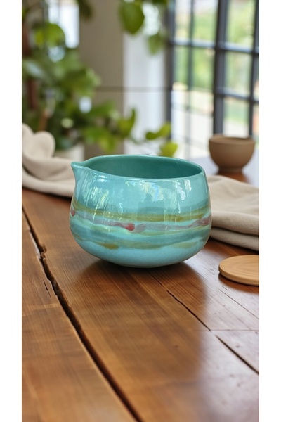 My Matcha Bowl El Yapımı Seramik Matcha Kasesi (Chawan)