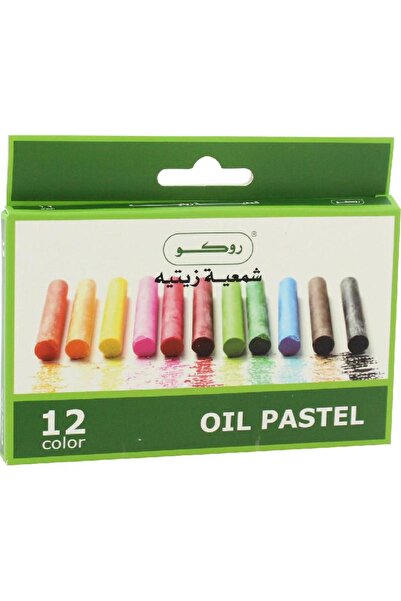 Roco أقلام الباستيل الزيتية - 12 لونًا