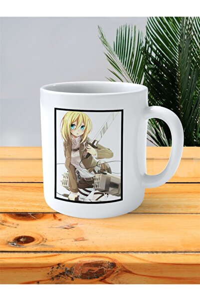 ART HEDİYE كوب Shingeki no Kyojin Attack on Titan مطبوع عليه أرمين ملون