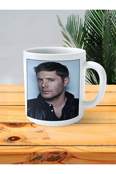 ART HEDİYE Jensen Ackles Baskılı Kupa Bardak Kişiye Özel desen 5