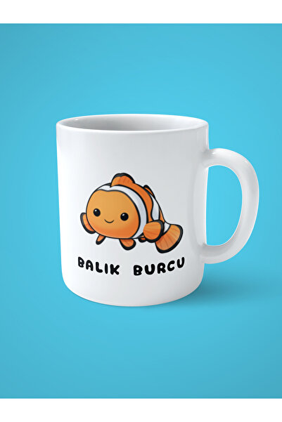 ART HEDİYE هدية زجاجية مطبوعة بعلامة برج الحوت