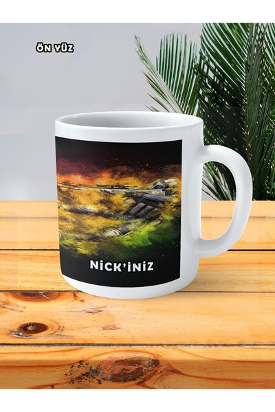 ART HEDİYE Cs:go Cs Go Counter-strike Global Offensive Cs 2 Baskılı Kupa Bardak Kişiye Özel Nick'iniz Yazılı