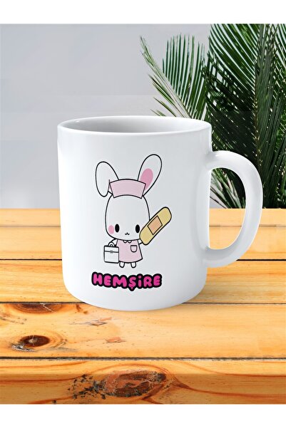 ART HEDİYE Nurse Printed Mug Cup Horse Nurse