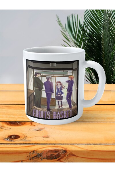 ART HEDİYE كوب بطبعة سلة فواكه موديل 16