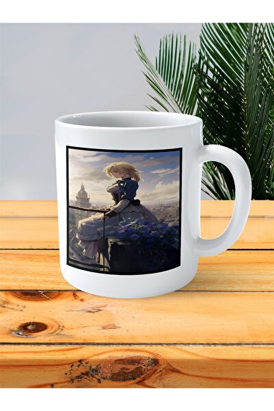 ART HEDİYE Violet Evergarden Printed Mug Cup Model 3
