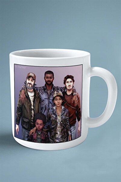 ART HEDİYE The Walking Dead Oyun Baskılı Kupa Bardak Çift taraflı Kişiye Özel...