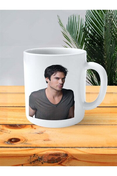 ART HEDİYE ian Somerhalder Baskılı Kupa Bardak Kişiye Özel Model 3