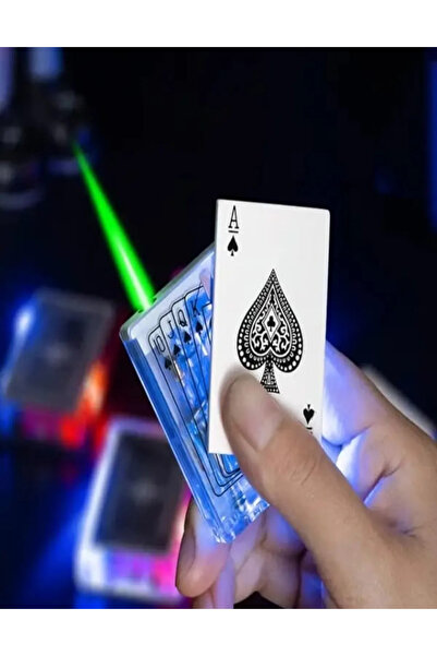 H.D ÇAKİBİÇAK DÜNYASİ Metal iskambil kartları Jet çakmak