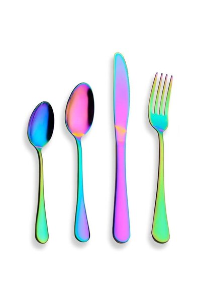 Berglander 24-piece stainless steel cutlery set, CTWSC24/Multicolor