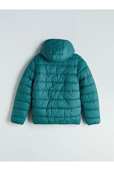 LC Waikiki LCW Kids Jachetă pufă pentru băiat cu glugă (W5)