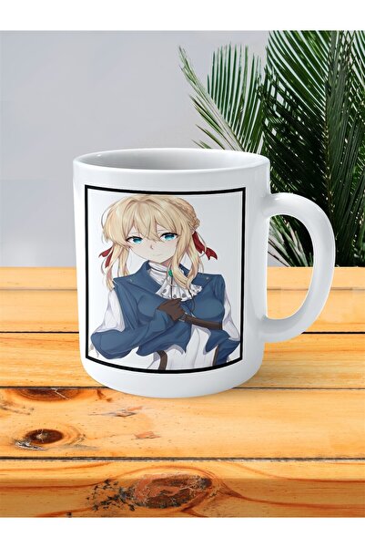 ART HEDİYE Violet Evergarden Printed mug cup model 27