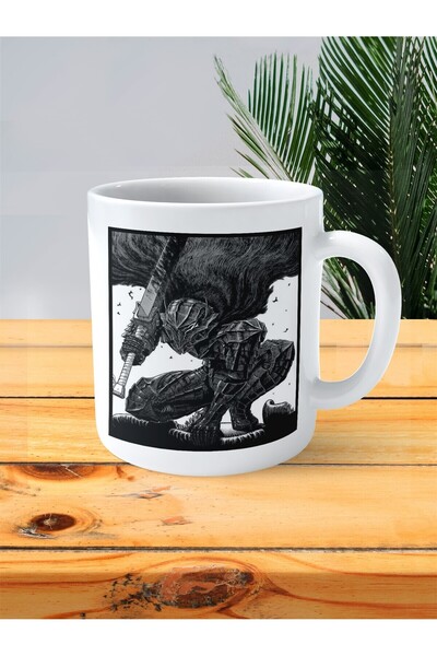 ART HEDİYE berserk printed mug cup model 8
