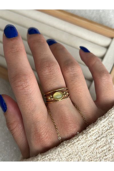 ringbox Water Green Steel Karamaz Ring