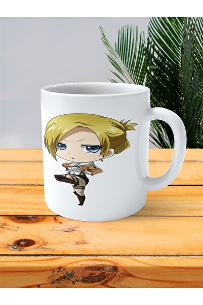 ART HEDİYE Shingeki no Kyojin Attack on Titan كوب مطبوع عليه رسوم متحركة أرمي...