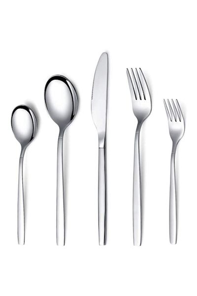 Berglander Set de tacâmuri din oțel inoxidabil, 30 de piese, CTBL286S30, argintiu