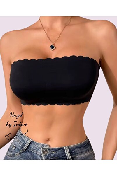 İntive Lingerie Hazel Silicone Strapless Imported Strapless Bra with Laser Cu...