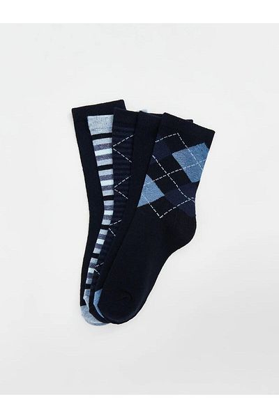LC Waikiki Șosete pentru băieți cu model LCW Kids, pachet de 5 (W5)