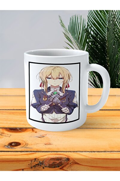 ART HEDİYE Violet Evergarden Printed mug cup model 26