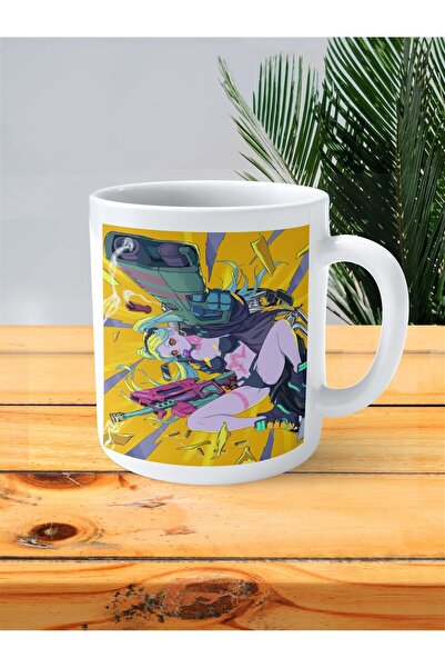 ART HEDİYE Cyberpunk Edgerunners Printed mug cup model 17