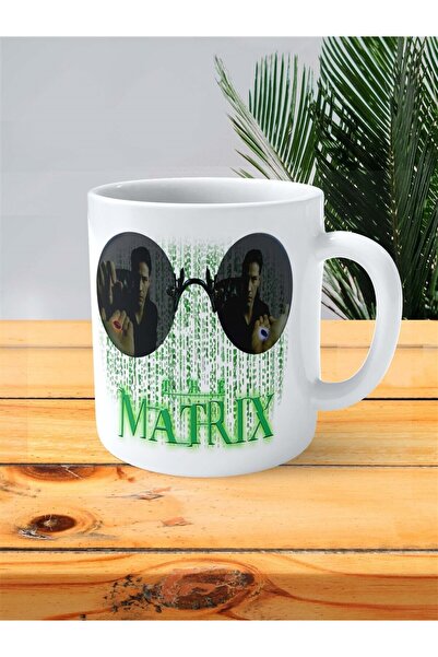 ART HEDİYE matrix Baskılı Kupa Bardak Kişiye Özel Model 1