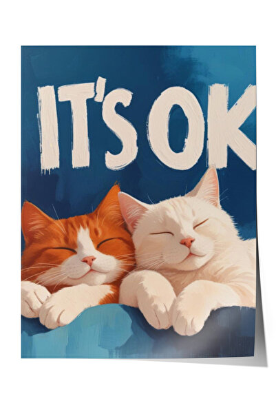 Zestia Poster fără ramă, design tipografic umoristic, decor pentru camera tin...