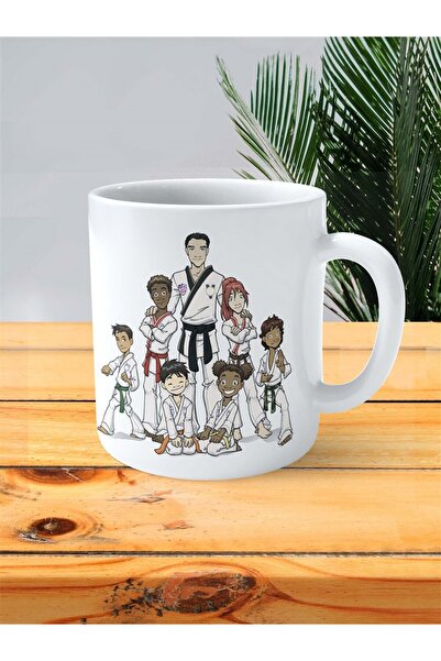 ART HEDİYE taekwondo tekvando Baskılı Kupa Bardak Kişiye Özel Model 8