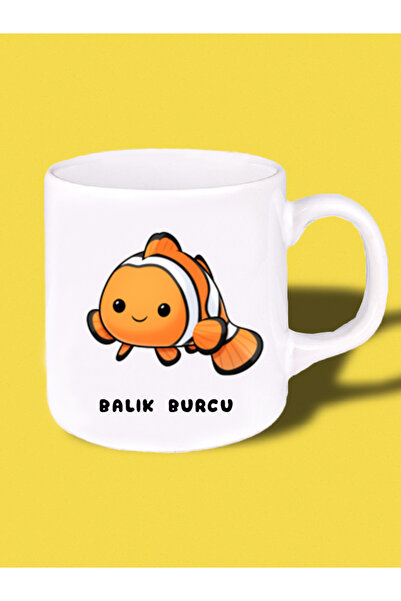 ART HEDİYE كوب بطبعة برج الحوت