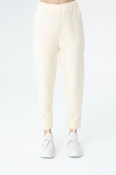 Modamorfo Women's Rib Detailed Sweatpants - 30189Pnt