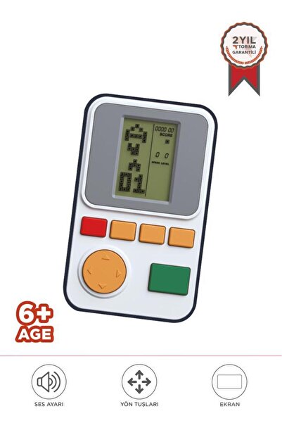 Torima GC-011 Beyaz El Atarisi Joystick Tetris Gameboy Oyun Kolu Atari