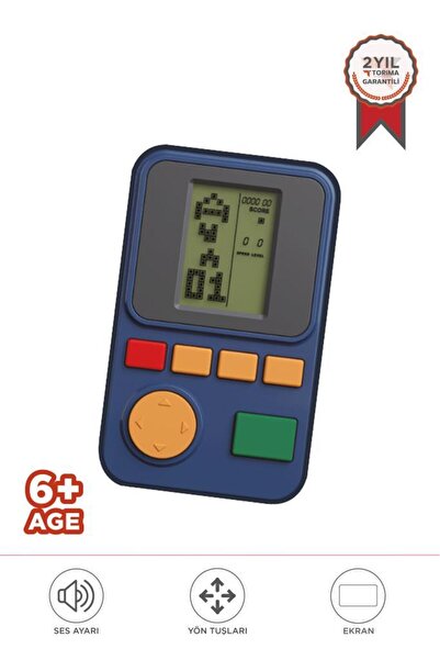 Torima GC-011 Mavi El Atarisi Joystick Tetris Gameboy Oyun Kolu Atari