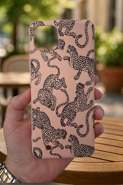 Vip Case Realme C11 - حافظة مطاطية كلاسيكية ممتصة للصدمات من السيليكون بنمط الفهد277