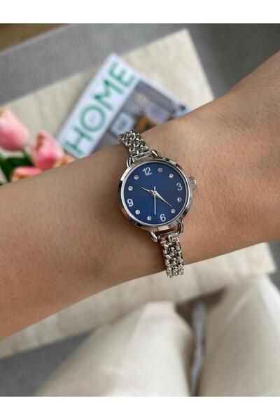 DARK BLANC Yeni model zarif orgu kordon kadin kol saati