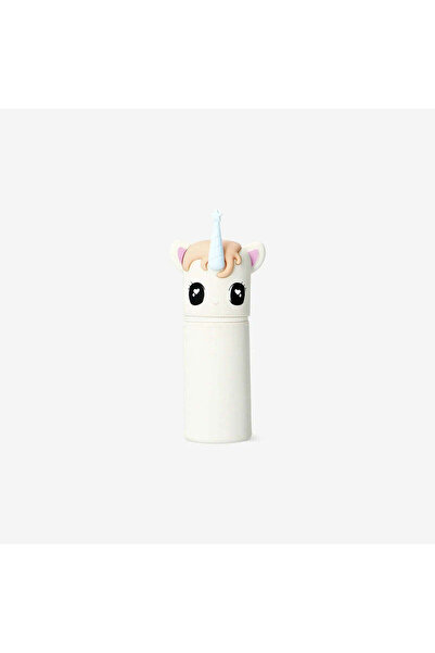 Flying Tiger Copenhagen Unicorn Şeklinde Silikon Beyaz Kalem Kutusu