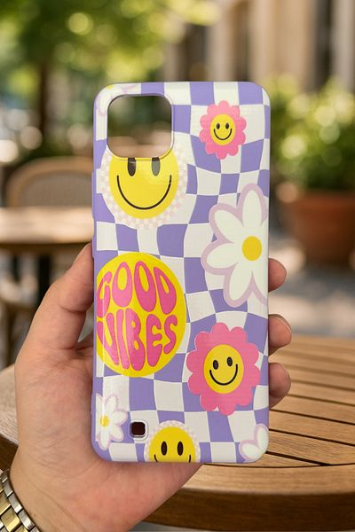 Vip Case Realme C11 -Good Vibes Silicone Shock Absorbing Classic Protected Rubber Case277