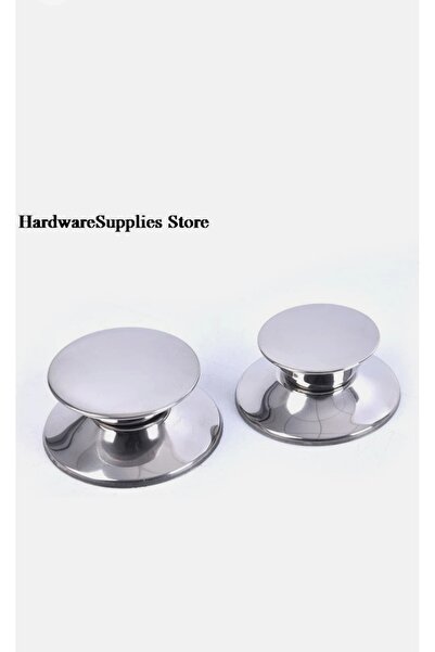 Assess Store Paslanmaz Çelik Tava Kapağı Kolu Kapak Kavrama Seti Tencere Akse...