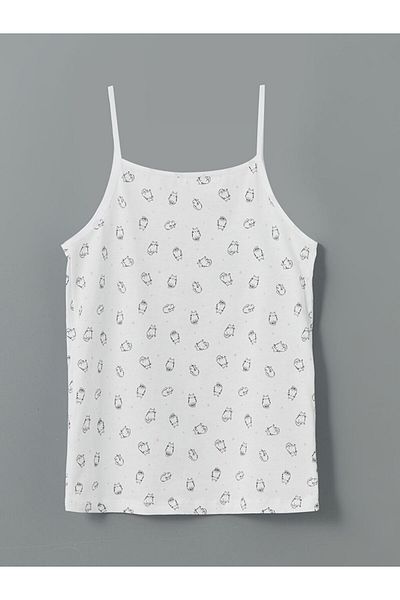 LC Waikiki Lcw Kids Square Collar Girls' Undershirt