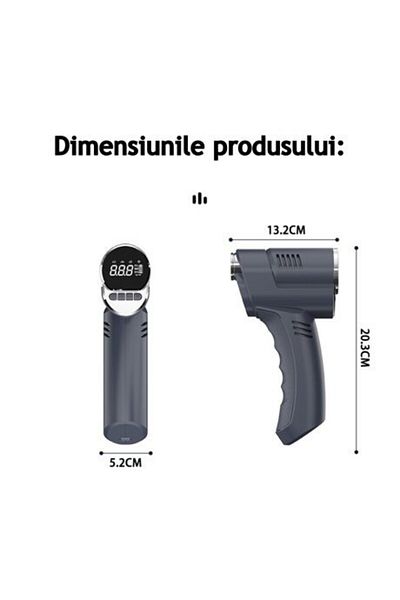 VENTLEX Portable Car Compressor Pistol Type