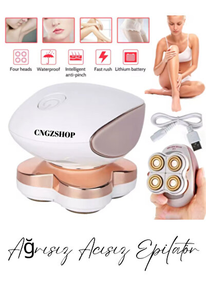 CNGZSHOP Bacak Sırt Koltukaltı Kol Bikini Bölgesi Profesyonel Epilasyon Cihaz...