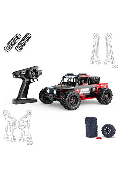 MJX 1/14 Hyper GO 14209 75Km/h 4x4 Fırçasız Motor ve Escli, Su Geçirmez 2.4 Ghz. RC Arazi Aracı