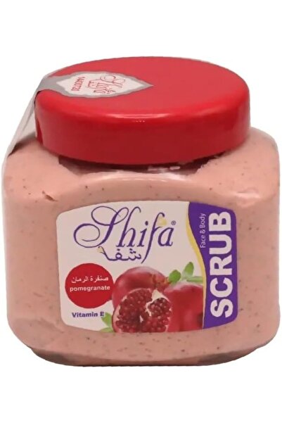 shiva شفا صنفرة للوجه والجسم بخلاصة الرمان - 300 مل