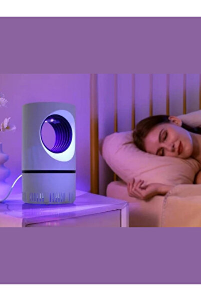 SalMall UV Işıklı Sinek Öldürücü Sessiz – USB Fanlı Elektrikli Sivrisinek Kap...