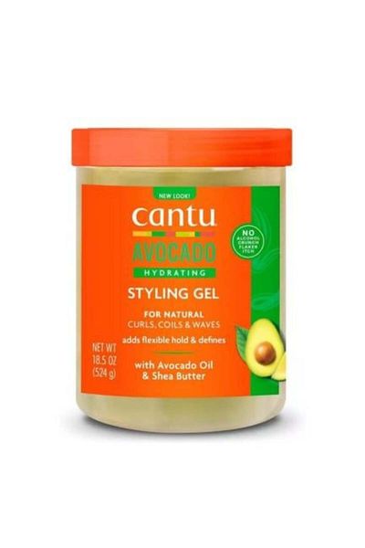 Cantu Hair Curling Gel with Avocado Oil and Shea Butter from 524g