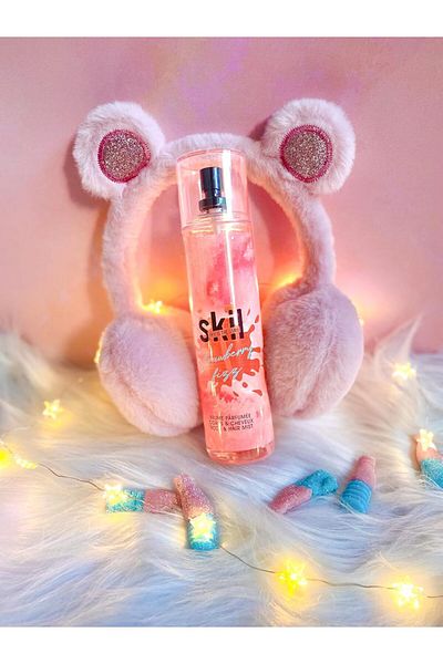 JEANNE ARTHES Strawberry Fizz Perfume Mist -Vanilla Strawberry Fragrance - Spray Bottle 250 ml - Made in France