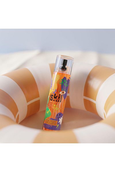 JEANNE ARTHES Women's Fragrance Mist - Vanilla Ice Cream - Summer Crush Collection - Made in France - 250 ml
