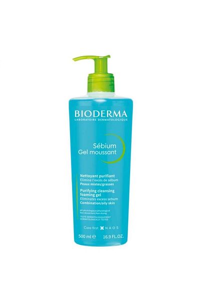 Bioderma Foaming Cleansing Gel for Oily Skin 500ml by